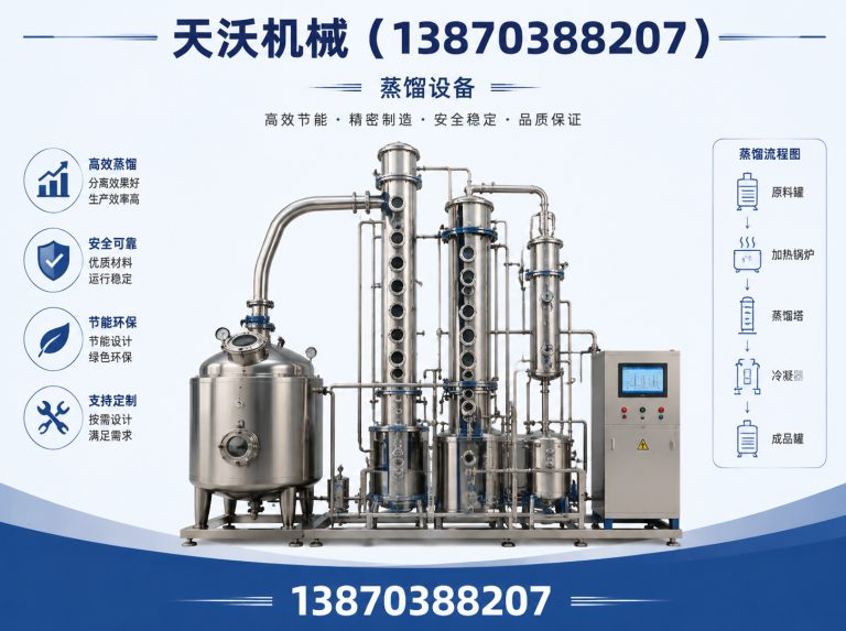德兴市蒸馏设备展示图